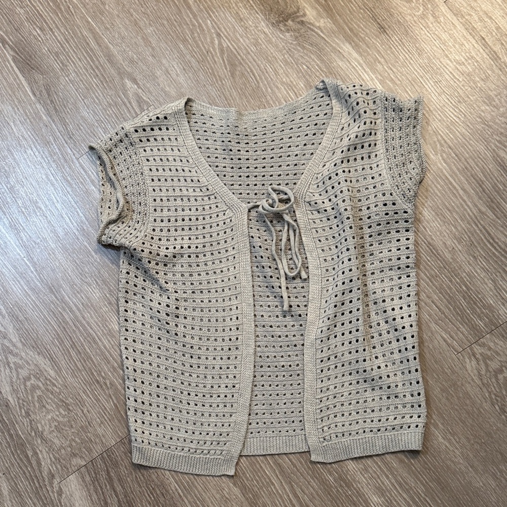 Women's Beige Knit Sweater